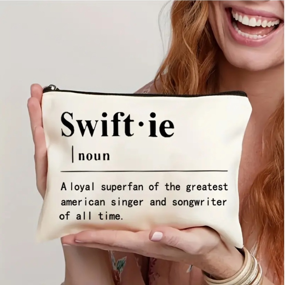 Swiftie Inspired Makeup Pencil Bag Pouch